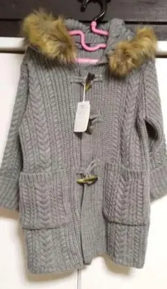 値下げ 新品 コムサのニットコート アウター