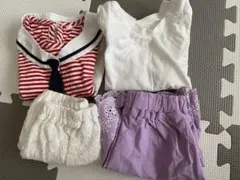 【最終値下げ】女の子　70-80cm 夏服4点　まとめ売り