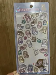 正規品★ボンボンドロップシール★アルパカ　動物シリーズ　おすそ分け