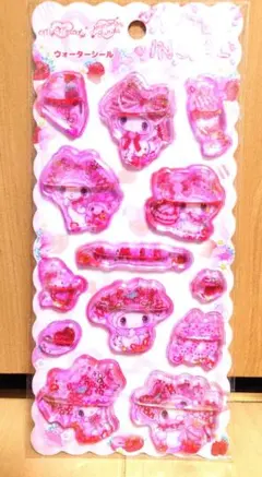 ♡新品♡マイメロ　飴ノ森ふみか　ウォーターシール