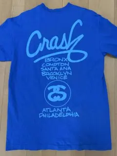 Stussy World tour Tee mark Gonzales 青 - メルカリ