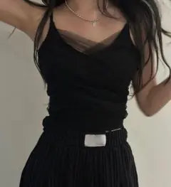 シースルーキャミソール