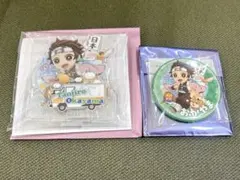 鬼滅の刃 TOGO2 岡山　アクリルスタンド&缶バッチ　竈門炭治郎