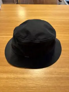 【美品】quarter gallery バケットハット ブラック 綿100%