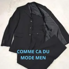 イ*ィ様 コムサ ブラックフォーマルスーツ 3つボタン 美品