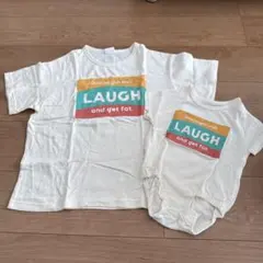 BREEZEロンパース70 Tシャツ140 おそろい　ペア