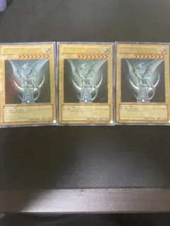 青眼の白龍ブルーアイズホワイトドラゴンYAP1-JP001サイン入り　3枚セット