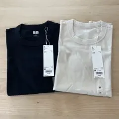 【新品タグ付き】Uniqlo U クルーネックT(半袖) 2枚セット
