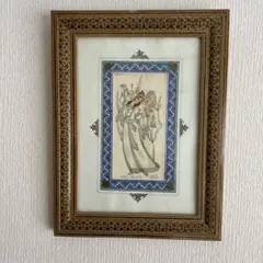 木内宗吾　ギヤマン彫刻絵画　スター 木内宗吾 ギヤマン彫刻絵画 スター