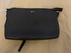 しば様 売約済み agnes b. レザー ショルダーバッグ Peter - メルカリ