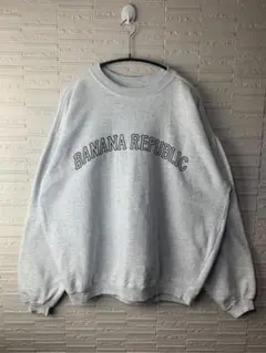 在原みゆ紀着用　90s USA製ヴィンテージ　バナナリパブリック　スエットのサムネイル