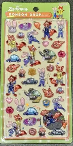 【正規品】最終価格！ボンボンドロップシール　ズートピア　ディズニー