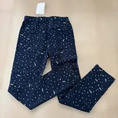 星柄ネイビー120cmレギンス　エックスガール