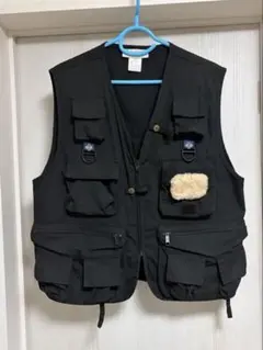 Columbia PFG フィッシングベスト ブラック　90sのサムネイル