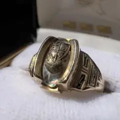 希少】1950年代 ヴィンテージ メキシカンリング US ARMYモチーフ20号