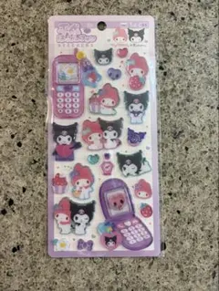 正規品 平成ハッピーフォン クロミ マイメロ シール　ボンボンドロップシール