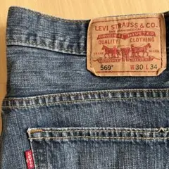 【良品】Levi's 569 LOOSE STRAIGHT W30 L34