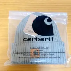 新品未使用 カーハート ニット帽 グレー