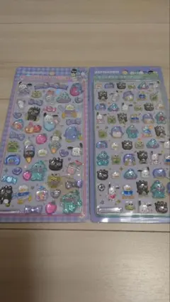 ボンボンドロップシールミニ はぴだんぶい2枚セット サンリオ