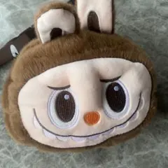 ラブブ　ショルダーバッグ　ブラウン　压缩発送　18cm*20cm