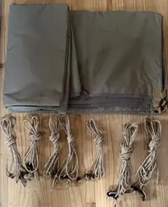 レクタTC M タープ カーキ　 約320×295cmのサムネイル