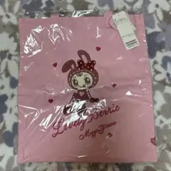 ベリエちゃん　トートバッグ　サガラ刺繍　ピンクのサムネイル