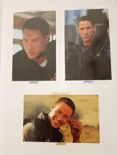 キアヌリーブス　スピード　特典　ハガキ　3枚セット