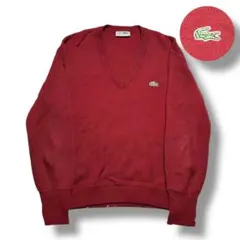 美品 CHEMISE LACOSTE ニット セーター vintage 90s