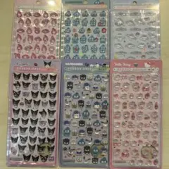 ボンボンドロップシール　サンリオミニ　6枚セット　正規品