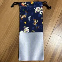 ハンドメイド　お箸袋　歯ブラシ袋　カトラリー袋　巾着袋