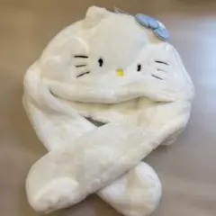 Forever21 ハローキティ　 帽子　マフラー　サンリオ　ブルーエンジェル