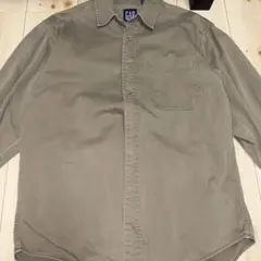 oldGAP / 長袖シャツ / 古着 / シンプル / 無地 / ストリート