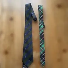 ネクタイセットグリーン系