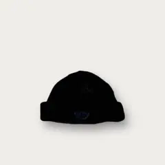 90s OLD adidas ニット帽 同色刺繍 ビーニー トレフォイル 美品