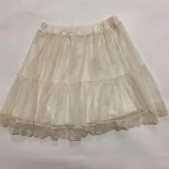 チュールスカート