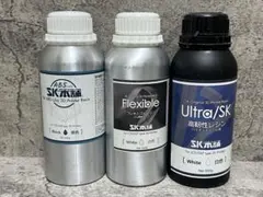 ★訳あり 開封済み SK本舗 3Dプリンター レジン 500g3本★