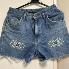 Lee ショートデニムパンツ