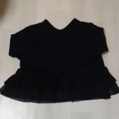 Ray BEAMS　裾フリルセーター