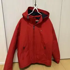 TOMMY HILFIGER レッド ナイロンジャケット Lサイズ