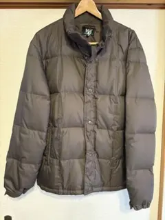 ダークブラウン ダウンジャケット