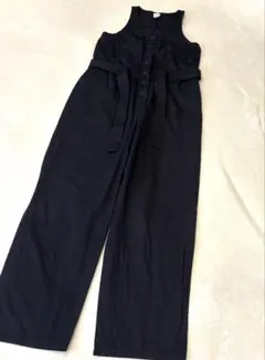 【6(ROKU)】コットン ベルト オールインワン　36