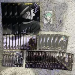 ツイステ フロイド ラバスト アイコンピンズ メタカ ウエハースカード ポスカ