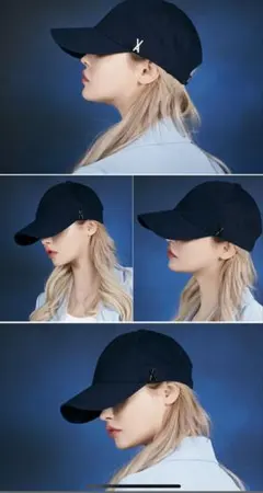 正規店購入　新品　未使用　VARZAR キャップ　ブラック　韓国