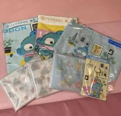 【新品未使用】ハンギョドン　くじ　7点セット　サンリオ　一番くじ　当たりくじ