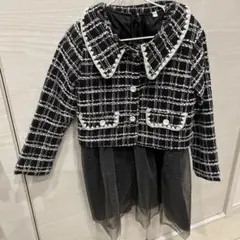 セットアップ フォーマルキッズ 女の子 ワンピース ジャケット 卒園式 入園式