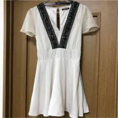 ビジュー オールインワン　ロンパース