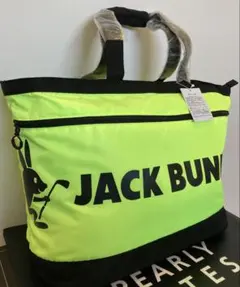 パーリーゲイツ トートバッグ クリア×黒×ボタニカル 総柄 新品 正規品 パーリーゲイツ トートバッグ クリア×黒×ボタニカル 総柄 新品正規品