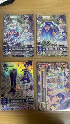 アイカツカード 霧矢あおい カレイドミラーシューズ以外+天の川コズミックシューズ