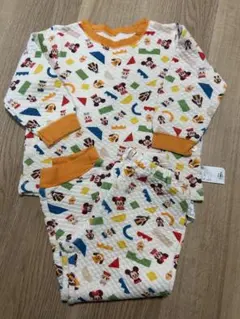 UNIQLO 長袖キルトパジャマ 110cm