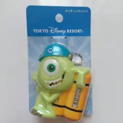 モンスターズインク マイク ライティングバッジ 東京ディズニーリゾート ライト